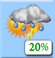 Tuesday: Slight Chance Showers And Thunderstorms