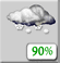 Monday: Heavy Snow then Snow Showers