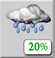 Wednesday: A slight chance of rain after 11am. Mostly sunny, with a high near 49. Wednesday: Slight Chance Light Rain